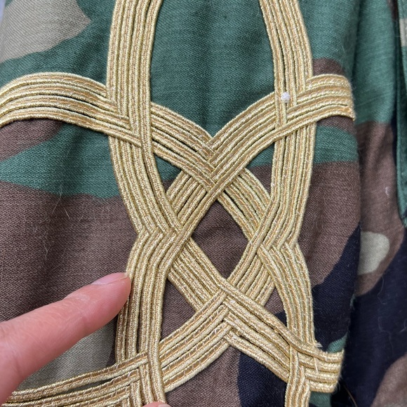 R13 repurposed coat camouflage lined heavy duty canvas military utility jacket - Picture 7 of 16